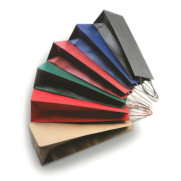 20 pz Sacchetto portabottiglie in carta colorata da € 0,41 Cad + Iva